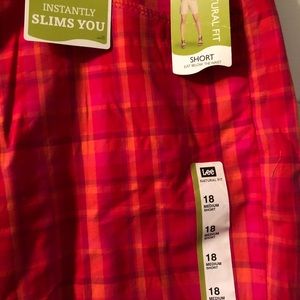 Brand new plaid shorts